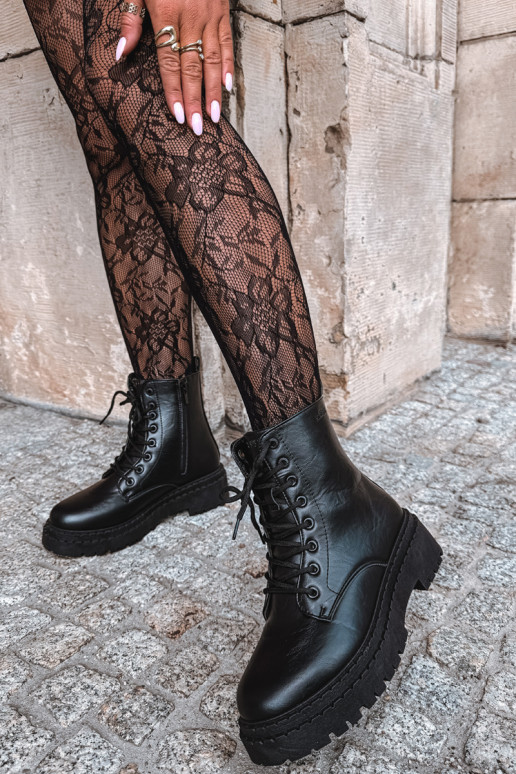 Women's ankle boots Big Star UU274816 in black