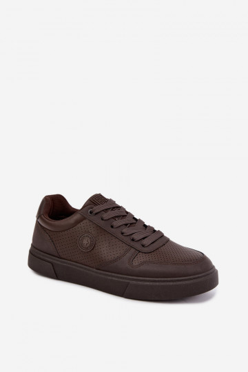 Men's sneakers Big Star UU174326 chocolate color