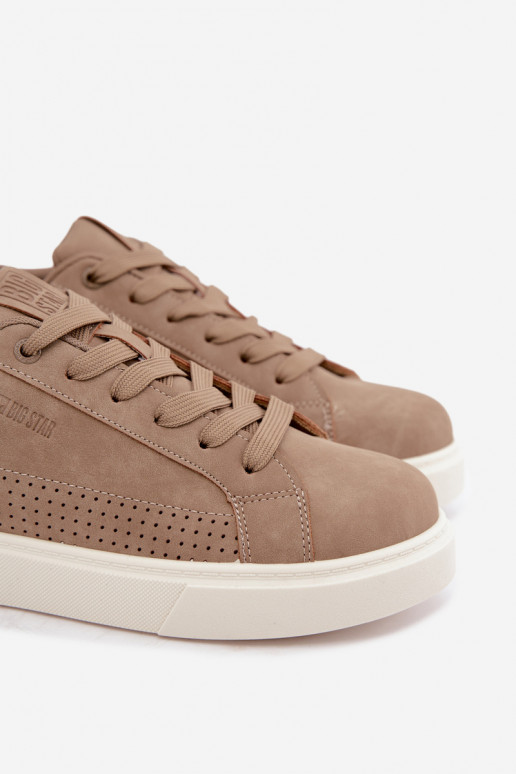 Men's sneakers Big Star UU174322 sand color