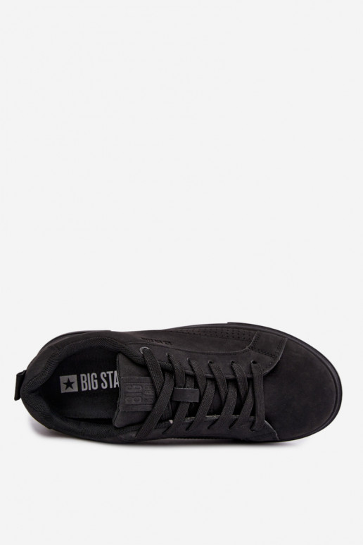 Men's sneakers Big Star UU174320 black color