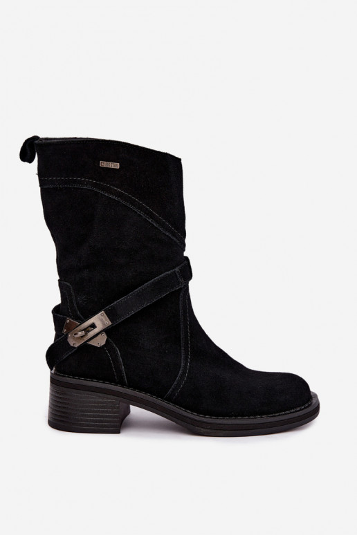 women's insulated ankle boots Big Star UU274608 in black
