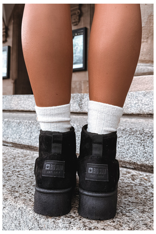 Snow boots with platform Big Star UU274222 in black