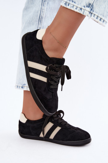Women's sneakers Barefoot black color Kessy