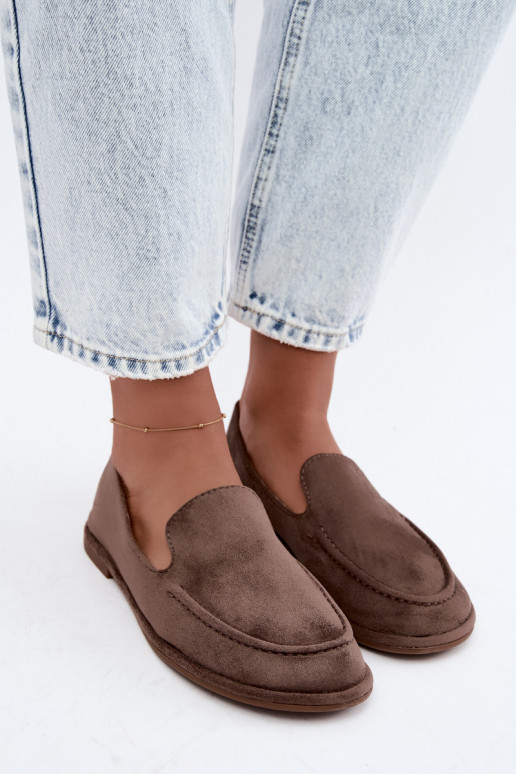 Women's moccasins clay color Mireliah