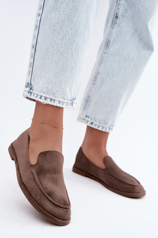Women's moccasins clay color Mireliah