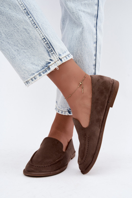 Women's moccasins clay color Mireliah