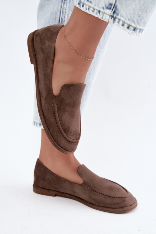 Women's moccasins clay color Mireliah