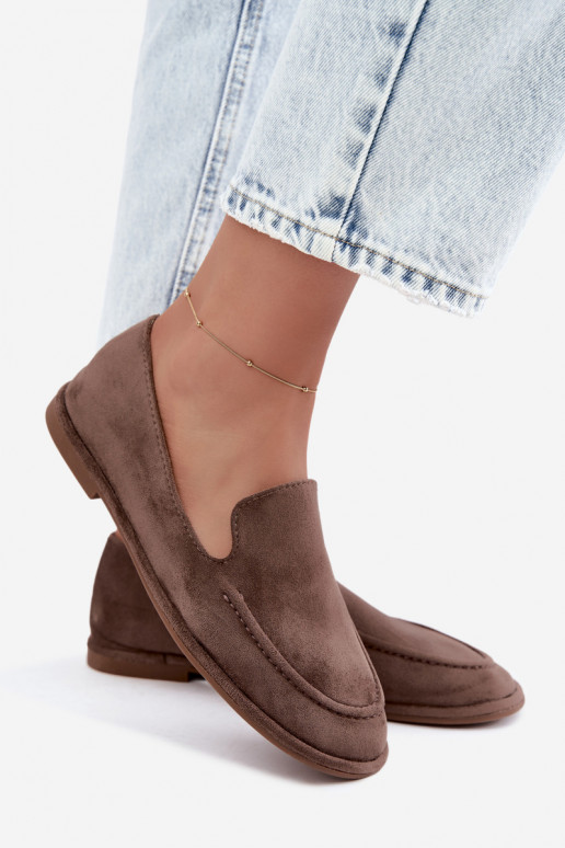 Women's moccasins clay color Mireliah