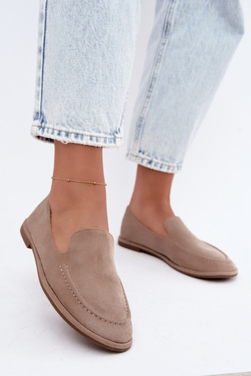 Women's moccasins sand color Mireliah 2