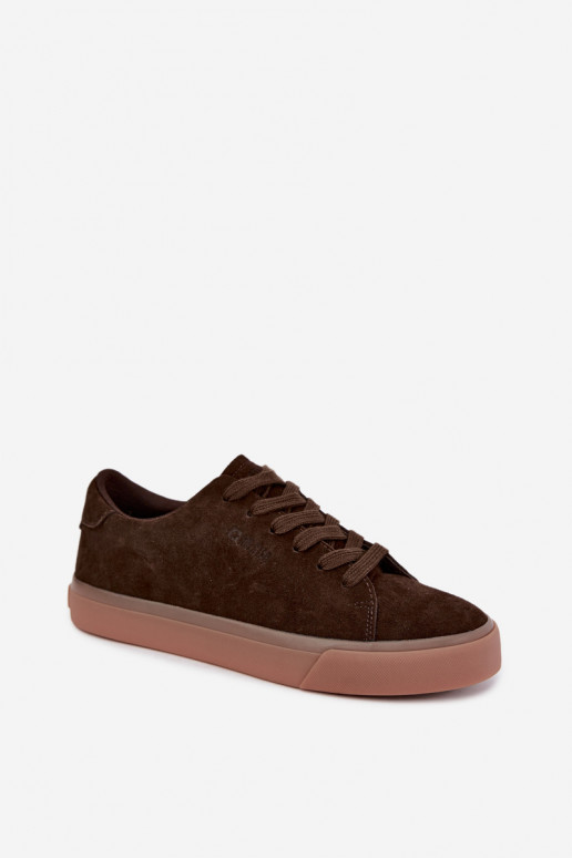 Women's sneakers Big Star UU274243 chocolate color