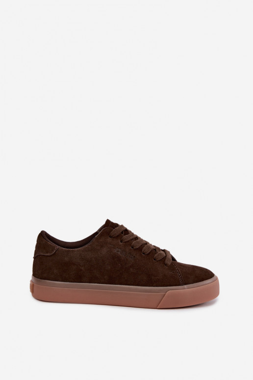 Women's sneakers Big Star UU274243 chocolate color