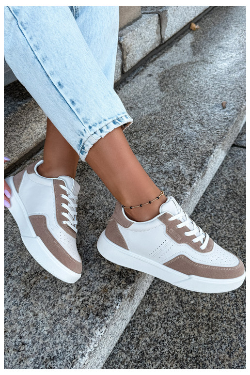 Women's sneakers Big Star UU274275 in sand