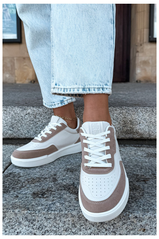 Sportowe buty damskie Big Star UU274275 w kolorze piaskowym
