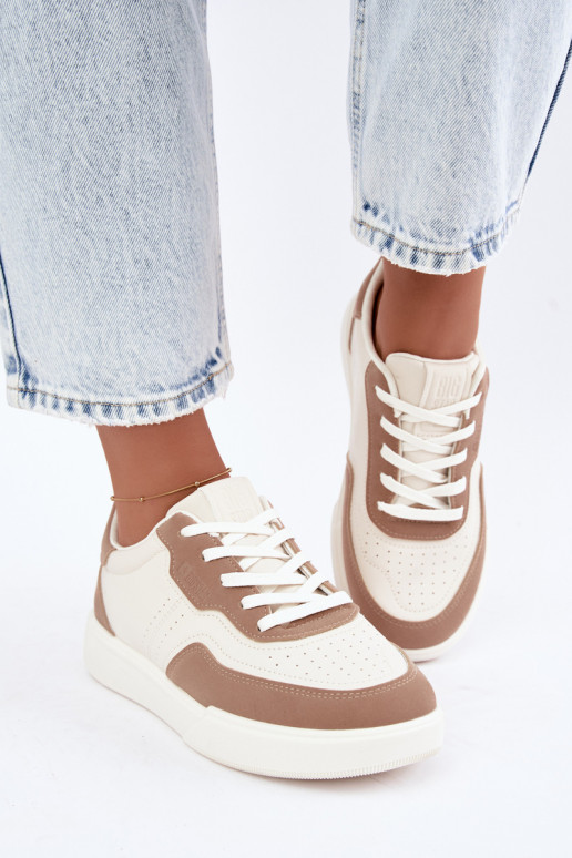 Women's sneakers Big Star UU274275 in sand