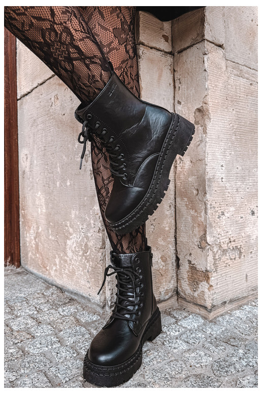 Women's ankle boots Big Star UU274816 in black