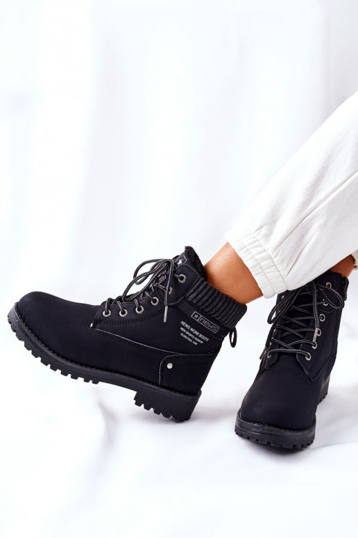 Naistep black ankle boots Grunders