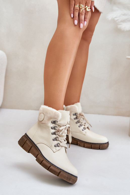 Naistep insulated sand ankle boots Mevanisa