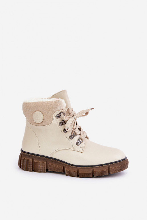 Naistep insulated sand ankle boots Mevanisa