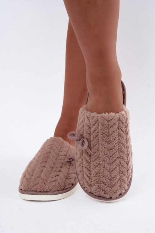 Women's slippers Vinceza 105109 sand