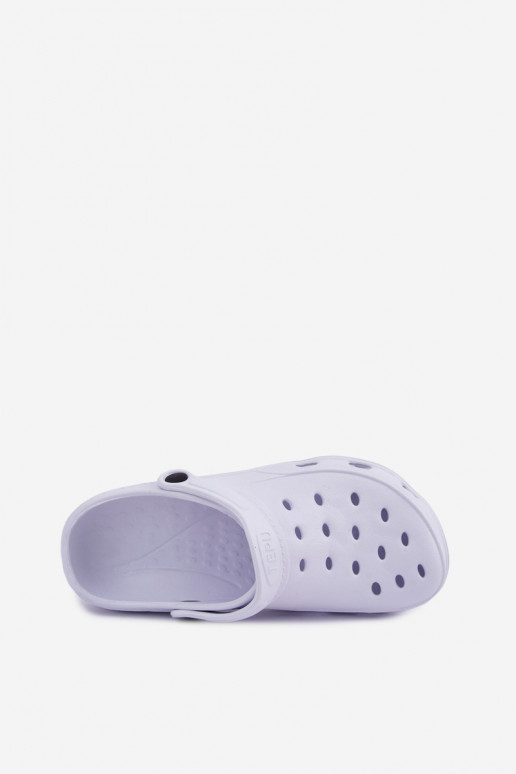 White lightweight men's slippers Adriah