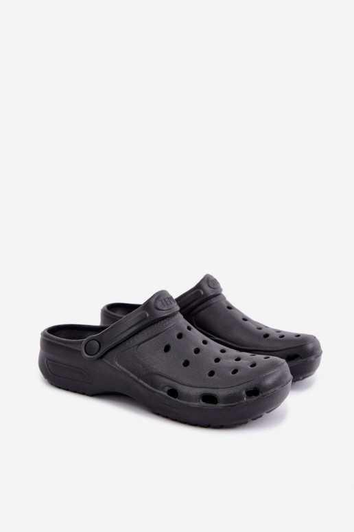 Melni lengvi vīriešu čības Adriah