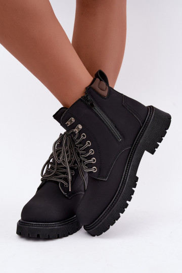 Insulated black women's shoes Sarvella 2