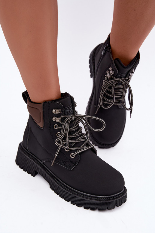 Insulated black women's shoes Sarvella