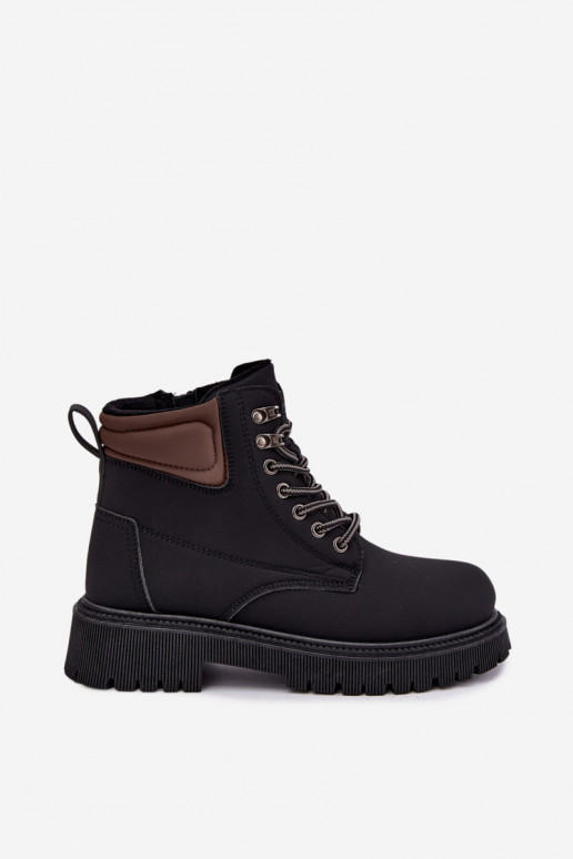 Insulated black women's shoes Sarvella