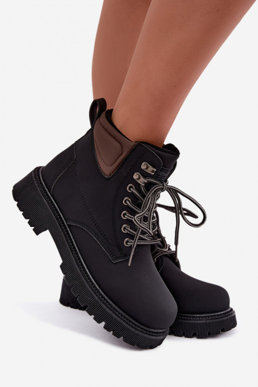 Insulated black women's shoes Sarvella