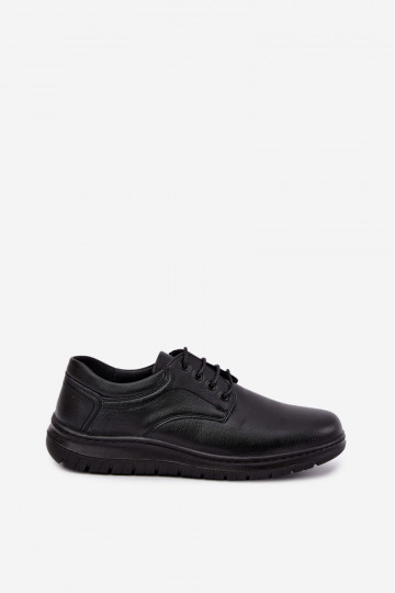 Czarne buty męskie Varell 2
