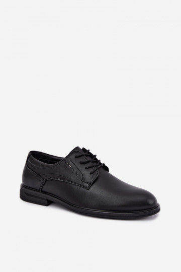 Elegant black men's shoes Calven