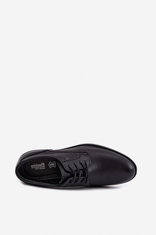 Elegant black men's shoes Calven