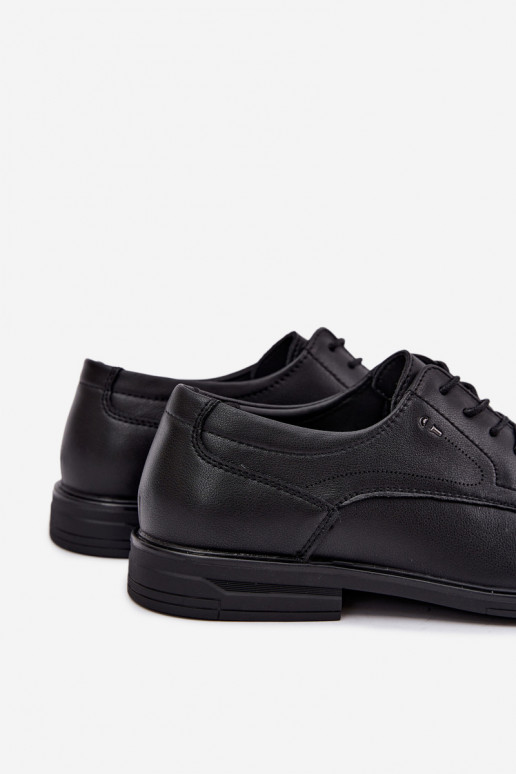 Elegant black men's shoes Calven