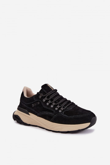 Vīriešu zamšādas sporta apavi Big Star OO174321 melni