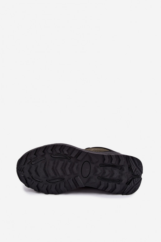 Męskie sneakersy w kolorze khaki Remel