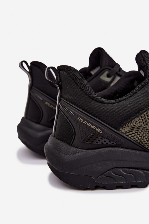 Men's chaki sneakers Remel