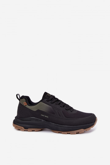 Men's sporty style shoes Trekas green-black CarroĮ 2