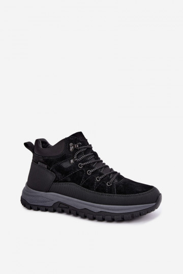 Men's insulated suede boots Big Star UU174246 black
