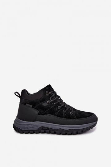 Men's insulated suede boots Big Star UU174246 black 2