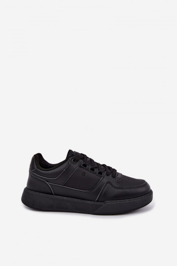 Męskie sneakersy Big Star UU174164 HI-Poly System czarne 2