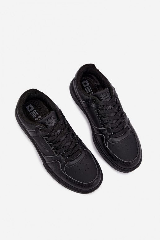 Men's sneakers Big Star UU174164 HI-Poly System black