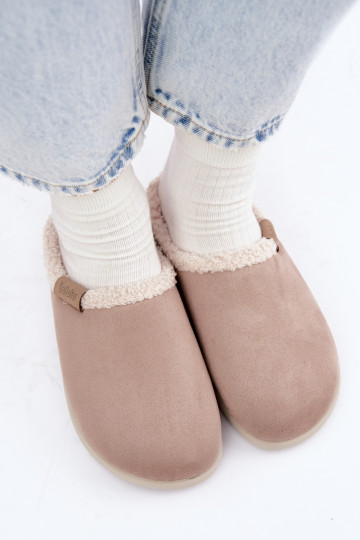 Women's slippers with insulation Inblu ET000042 sand 2