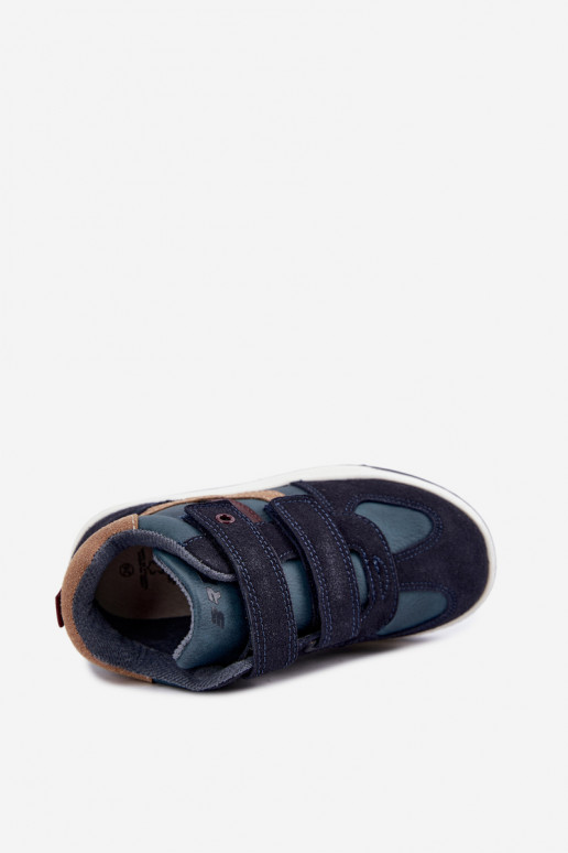 Dark blue boys' sneakers Bartek 8801216