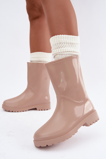 Women's rubber boots in sand Elvara