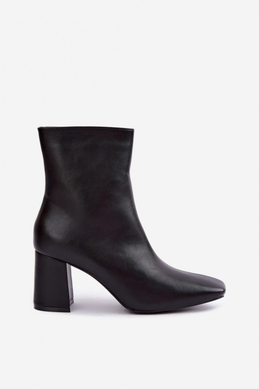 šilti aulinukai su kulniukais juodos spalvos Tamine