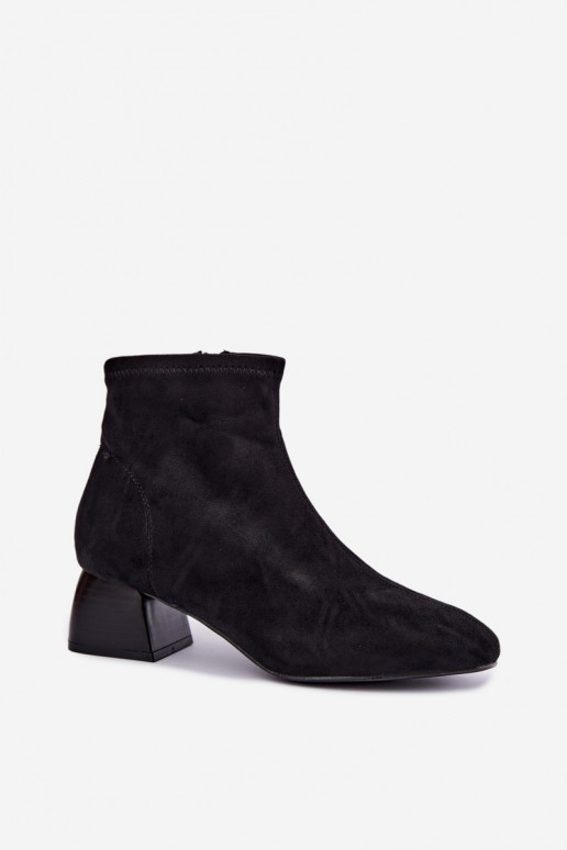 Black ankle boots Klocke Estellea