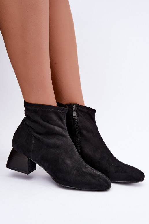 Black ankle boots Klocke Estellea