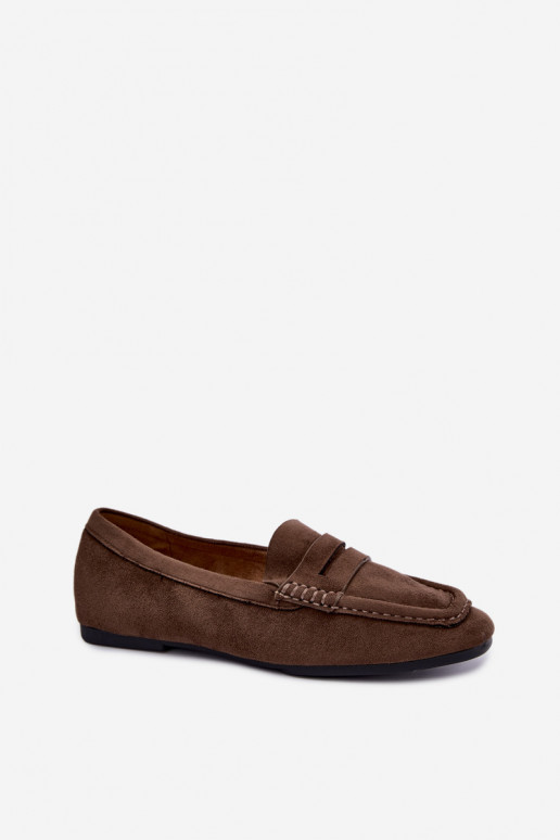 Sylvana flat women's moccasins in sand