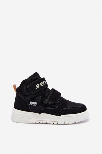 Sneakersy dla chłopców Bartek 8800011 w czarnym kolorze 2