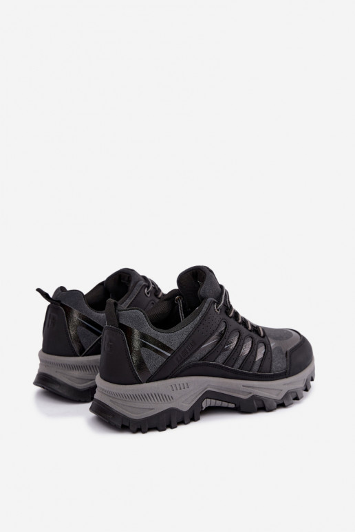 Męskie buty trekkingowe Big Star UU174240 w czarnym kolorze